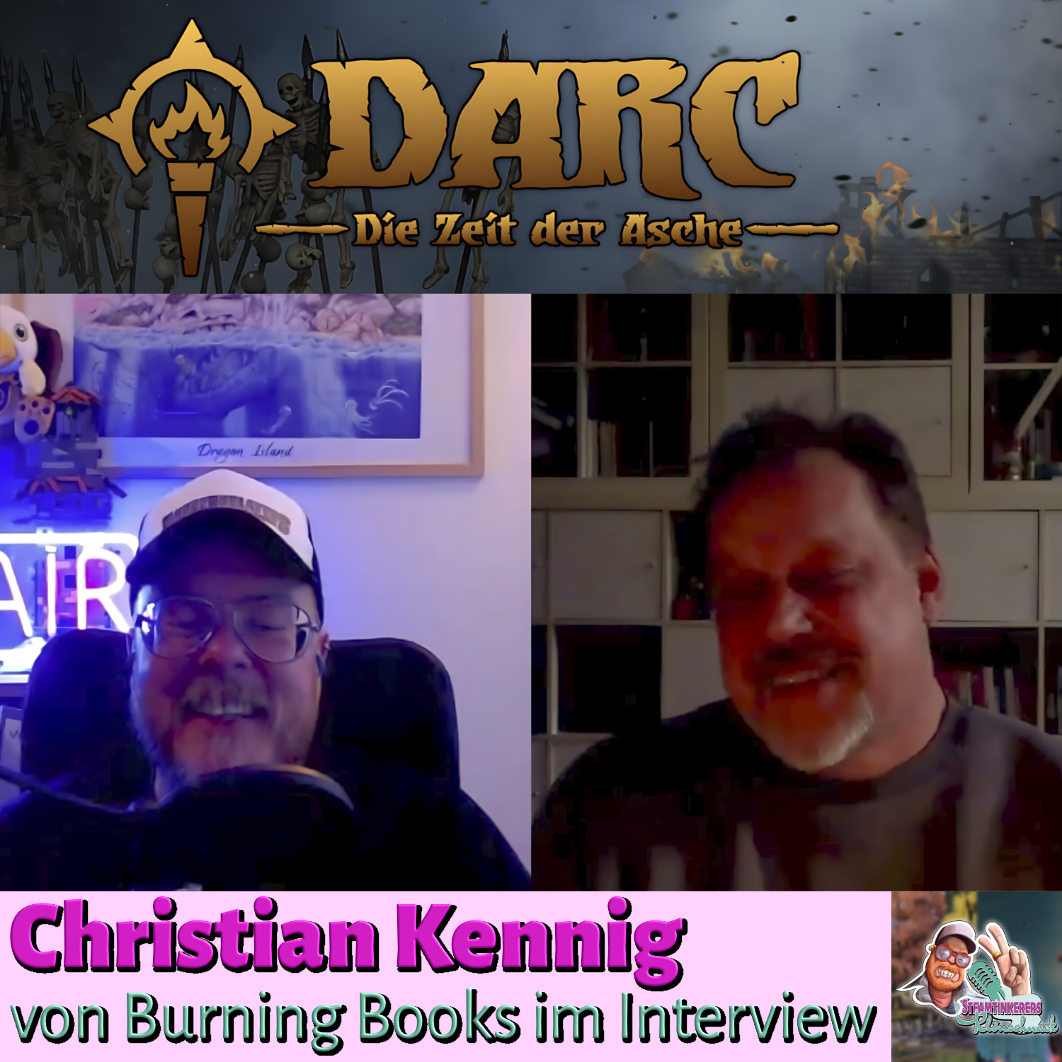 DARC - Die Zeit der Asche: Christian Kennig von Burning Books im großen Interview episode artwork