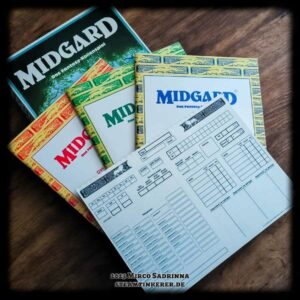 Voll mit spannendem Material: Die Grundbox der 3. Edition von MIDGARD.