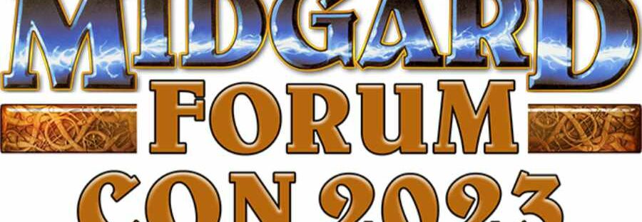 Logo der MIDGARD-Forum Con 2023.